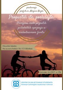 Predavanje "Propustili ste,...