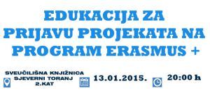 Edukacija za prijavu projekata na...