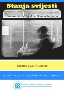 Predavanje "Stanja svijesti"